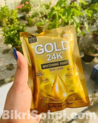 Gold 24k Whitening Soap